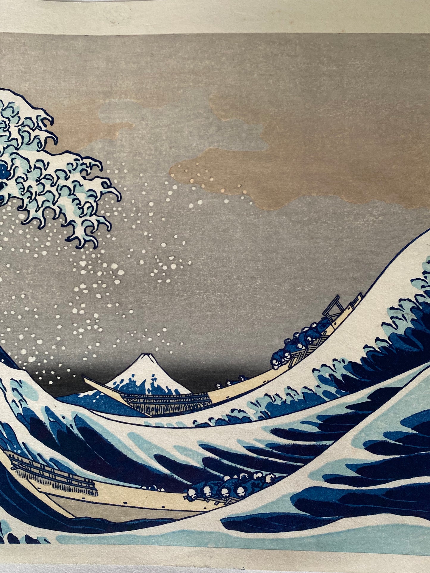 Hokusai Under the Wave off Kanagawa (The Great Wave) Woodblock Print