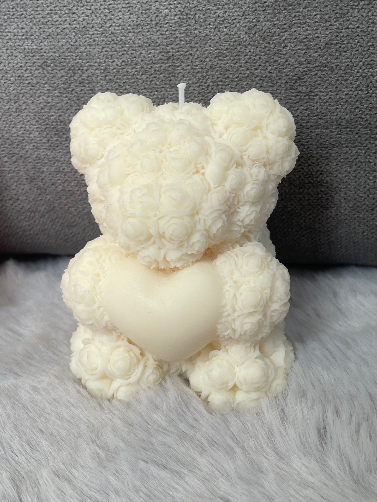 Valentine's Day Teddy Bear "I Love You" Soy Wax Candle