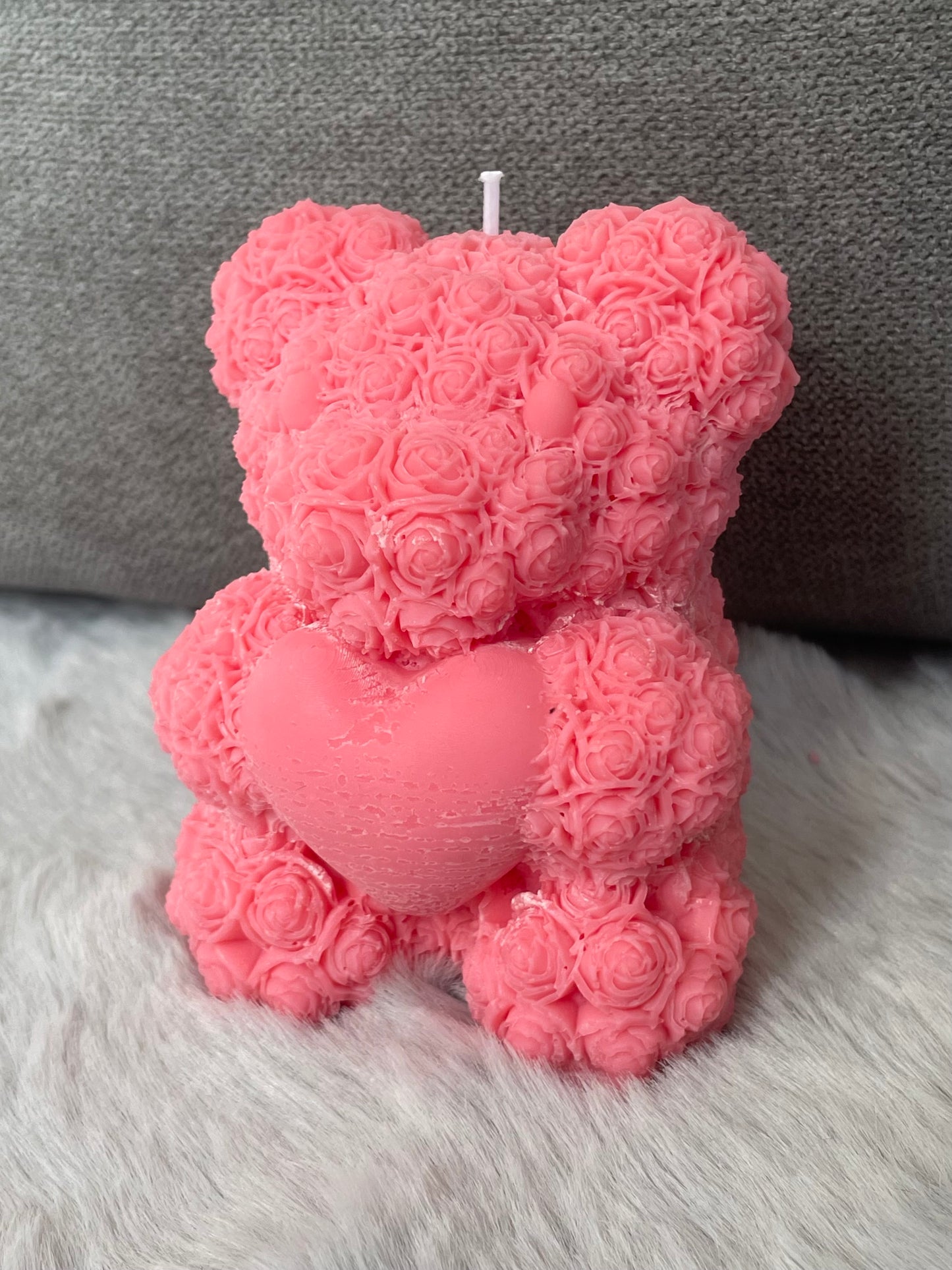 Valentine's Day Teddy Bear "I Love You" Soy Wax Candle